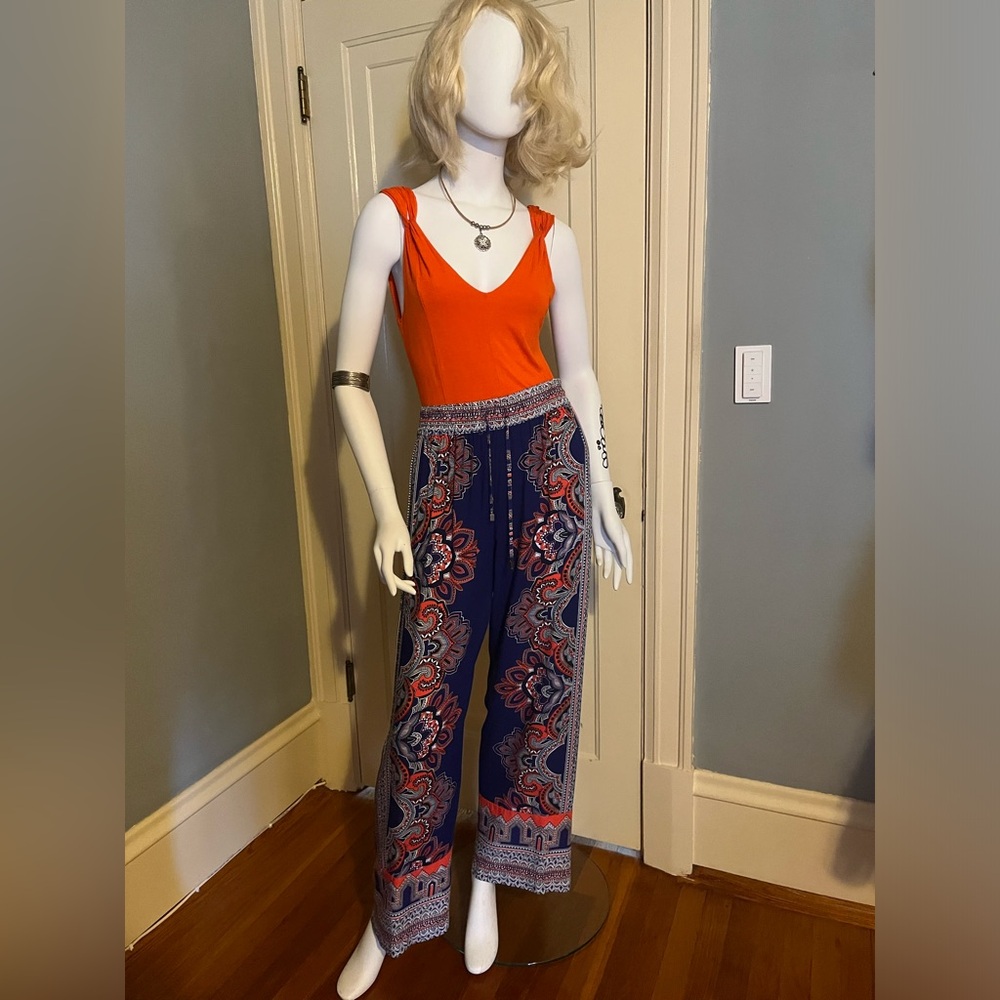 Casual wide leg pants